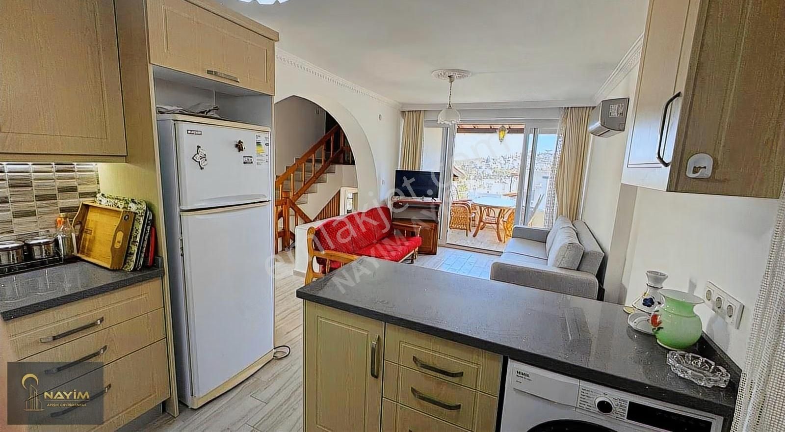 Bodrum Bağla Bankevler`de Denize Yürüme Mesafesi 2+1 Üstkat - Görsel 18