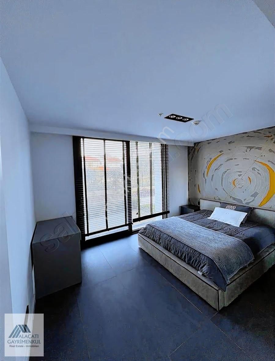 Alc 'den Folkart Boyalık 3+1 Kiralık Bahçe Katı Residence