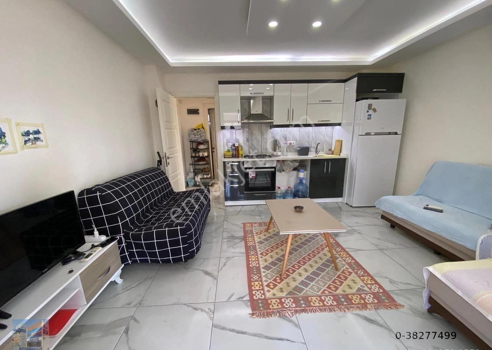 Didim Akbük'te Havuzlu-bahçe Katı 1+1 Daire - Görsel 7