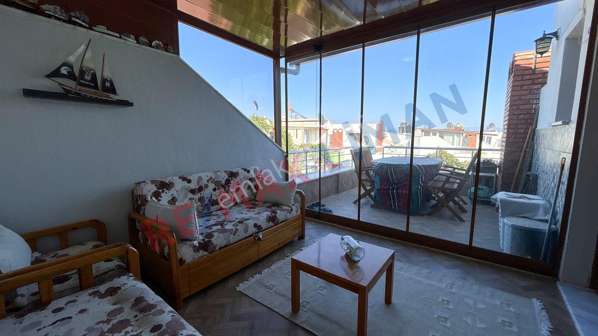 Altınoluk'ta Denize 100 Metre, Satılık Eşyalı 3+1 Tripleks Villa! - Görsel 31