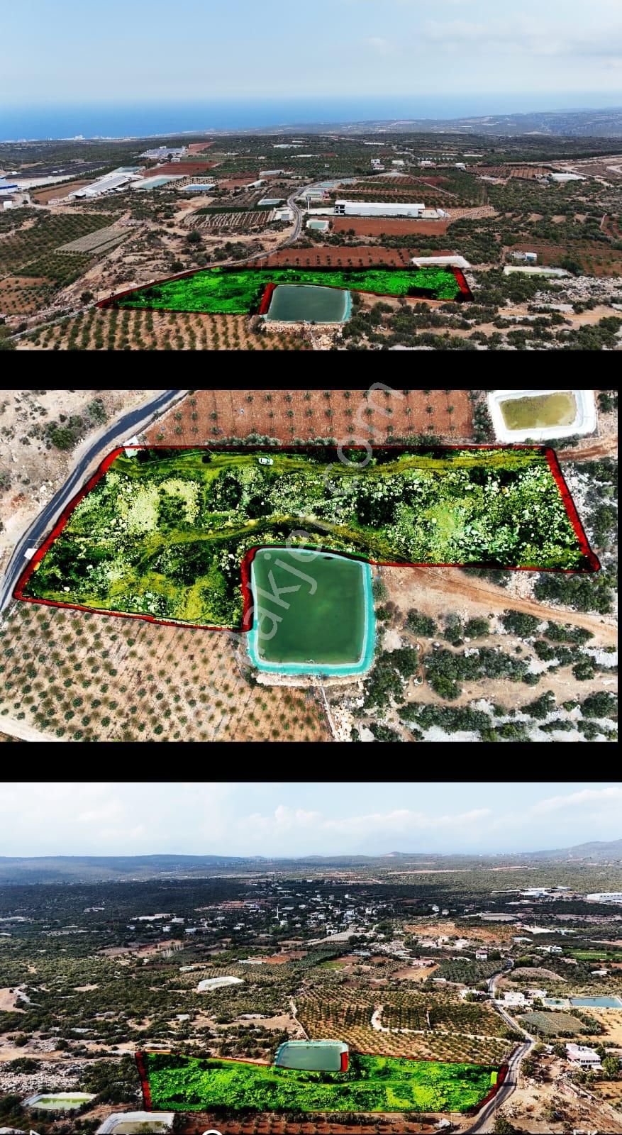 Thor'dan Satılık Erdemli Karaahmetli'de 5000 M2 Arsa