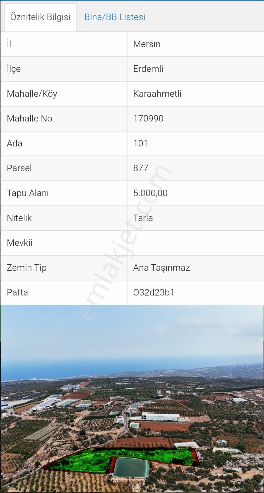 Thor'dan Satılık Erdemli Karaahmetli'de 5000 M2 Arsa - Görsel 5