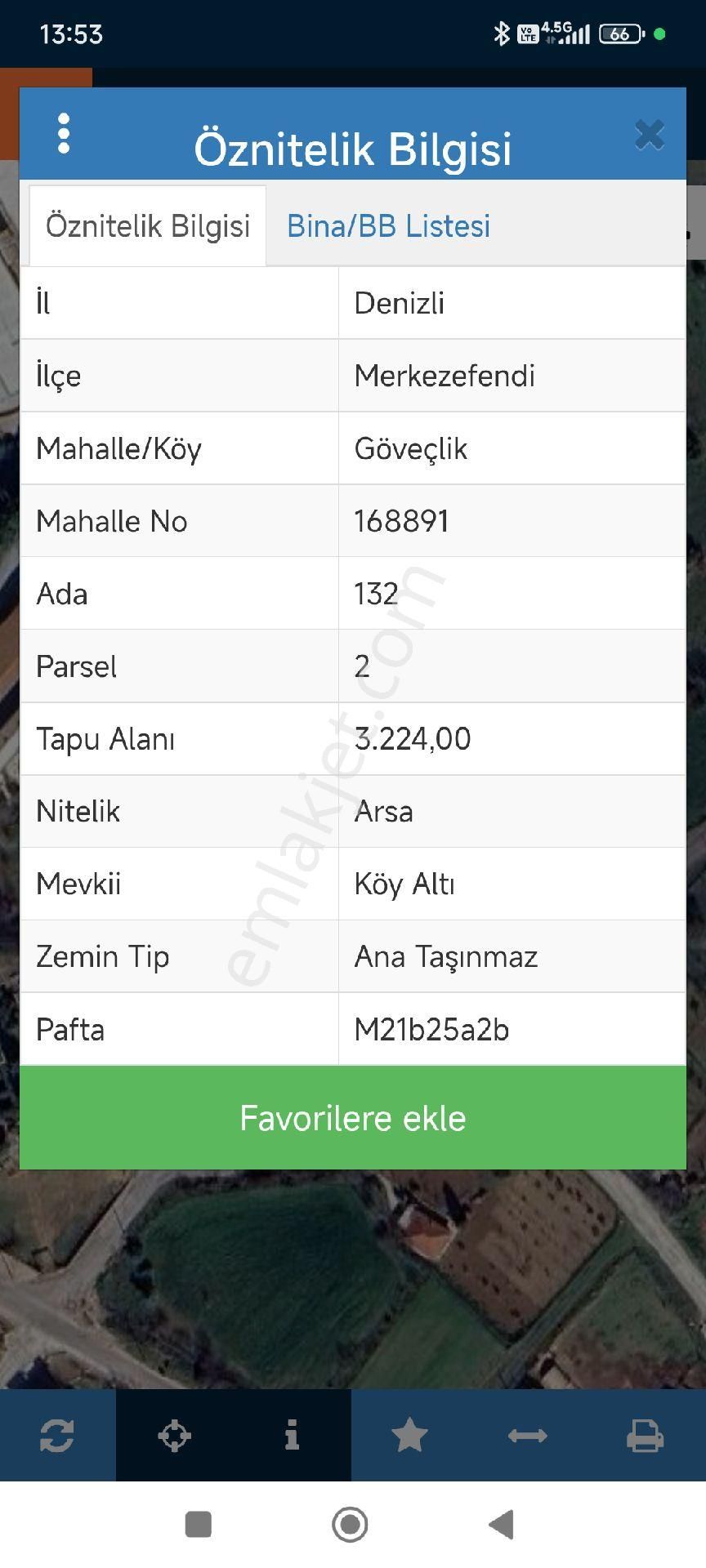 Atabey'den Göveçlik'te Satılık Sanayi Parseli Arsa - Görsel 14