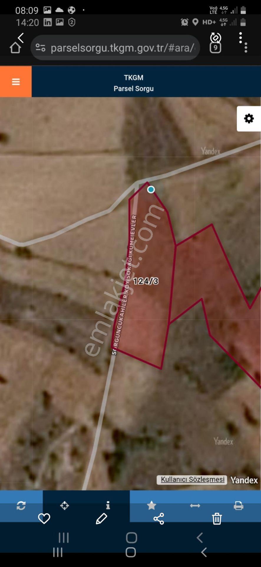 Resmi Kadastro Yola Çift Cepheli Çevreyoluna Yakın Suyu Olan 3949 M2 Arazi - Görsel 3