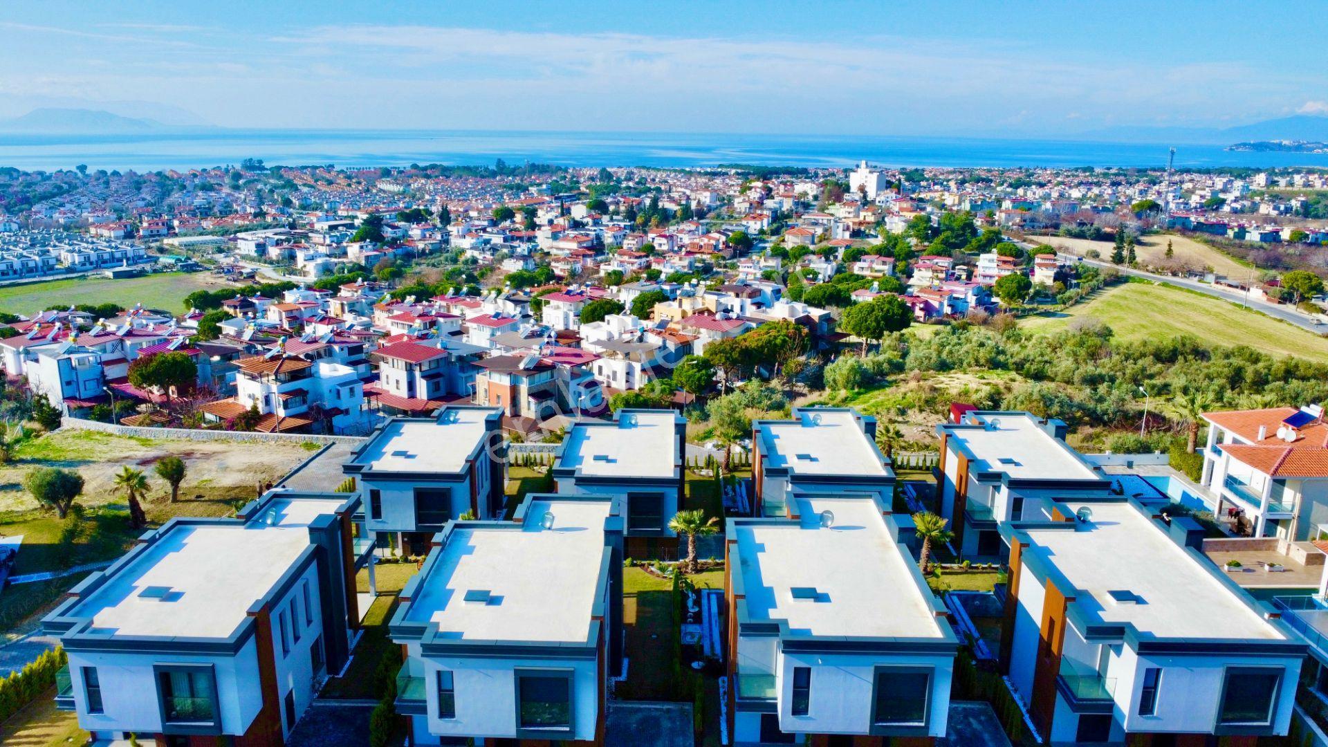 Kuşadası Soğucakta Deniz Manzaralı Sıfır Müstakil Satılık Villalar - Görsel 4