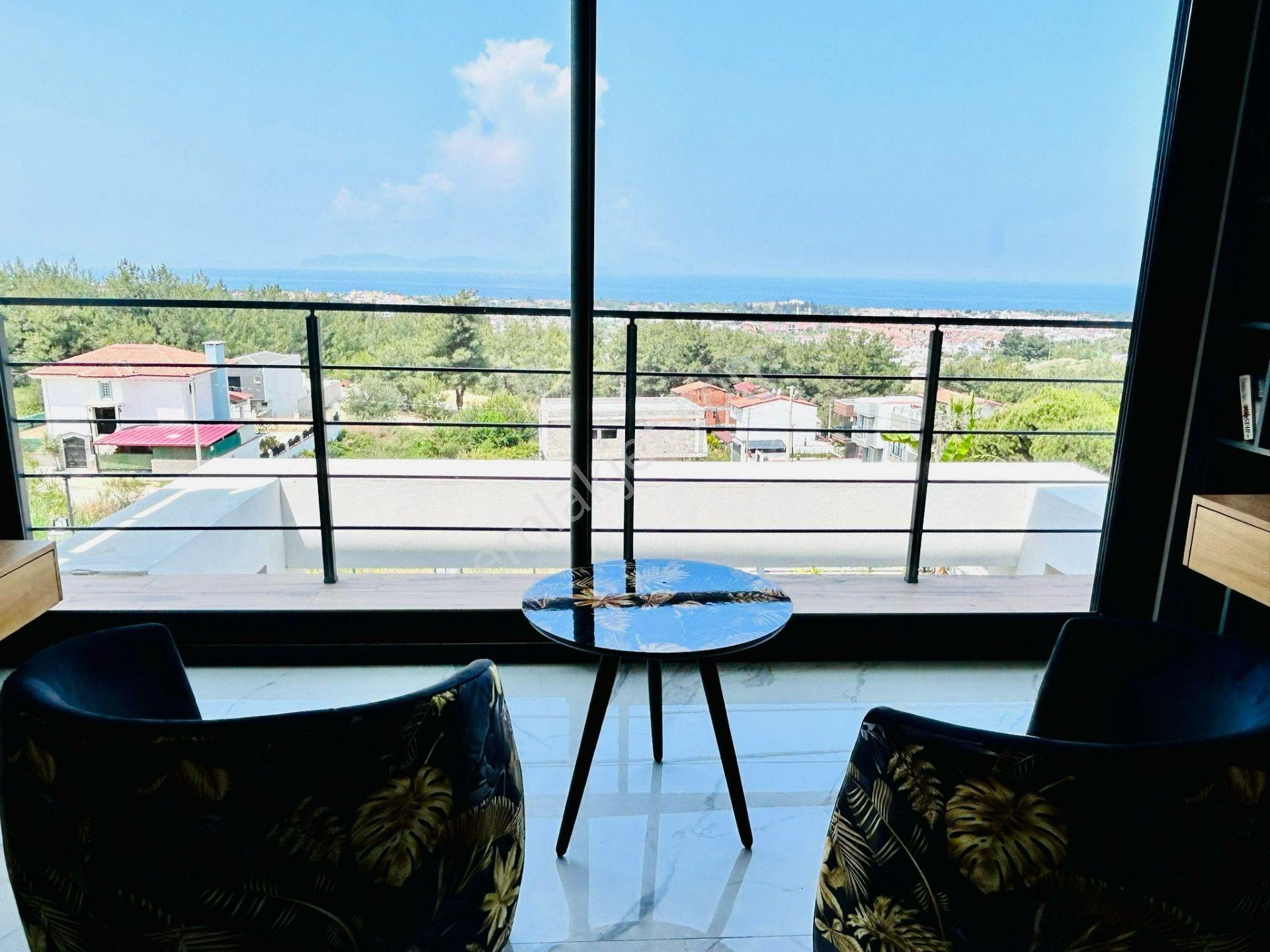 Kuşadası Soğucakta Tam Müstakil 4+2 Deniz Manzaralı Satılık Villa - Görsel 28