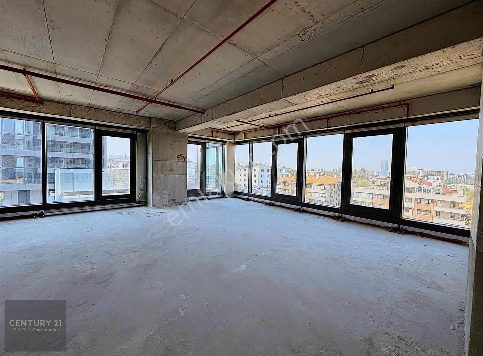Cubes Ankara Balkonlu Köşe 96 M2 Orman Cephe Satılık Ofis - Görsel 2