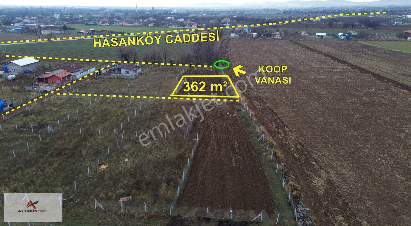 Karahüyük De 362 M² Bahçe Yeri Kongaz A Yakın / Meram / Konya - Görsel 8