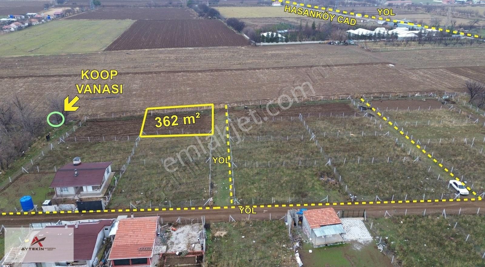 Karahüyük De 362 M² Bahçe Yeri Kongaz A Yakın / Meram / Konya - Görsel 2