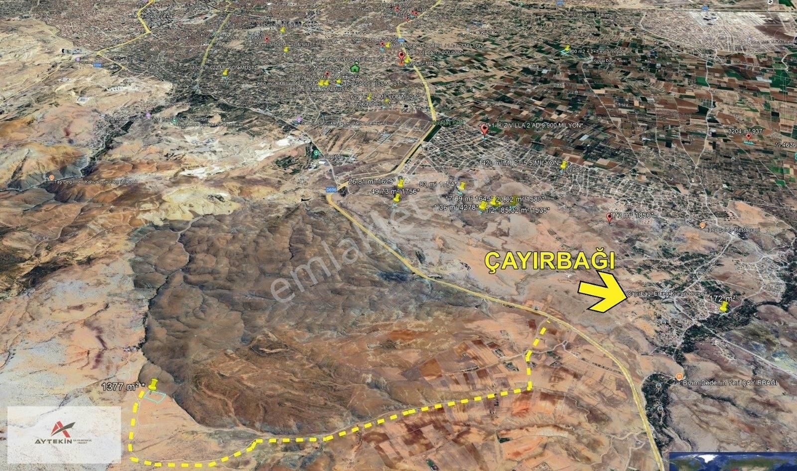 Meram Dere' De Yatırımlık 1377 M2 Tarla / Konya - Görsel 2