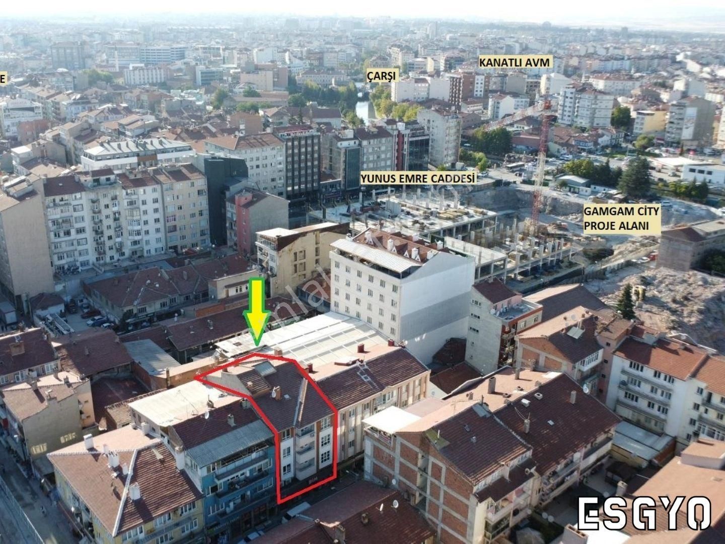 Esgyo'dan Y.emre Halk Çarşısı Yanı Bim Üstü Ara Kat 3+1 Daire - Görsel 2