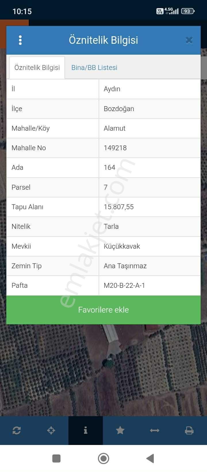 Alamut Köyünde 15 Dönüm Satılık Bahçe - Görsel 2