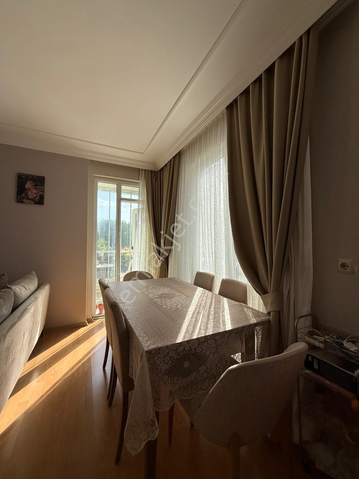 Konyaaltı Hurma'da Havuzlu Otoparklı Sitede Doğalgazlı Arakat 3+1 Daire - Görsel 16