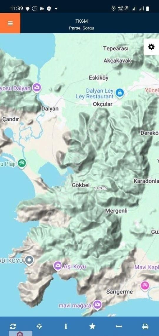 Muğla Ortaca Gokbel De Satılık Tarla - Görsel 4