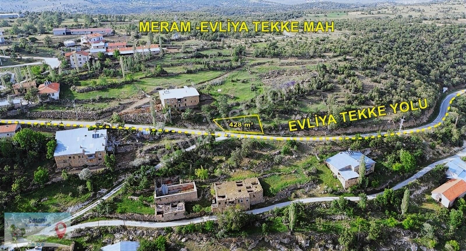 Fırsat ! Meram Evliya Tekke'de 707 M² Müstakil Tapulu Konut Arsa - Görsel 8