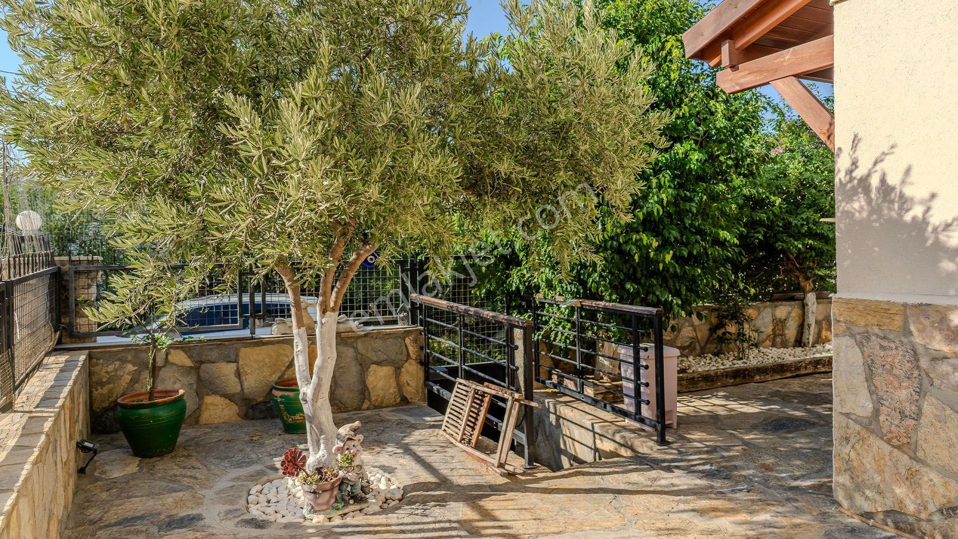 Bodrum Merkezde Kale Manzaralı Havuzlu Müstakil 4+2 Villa - Görsel 23