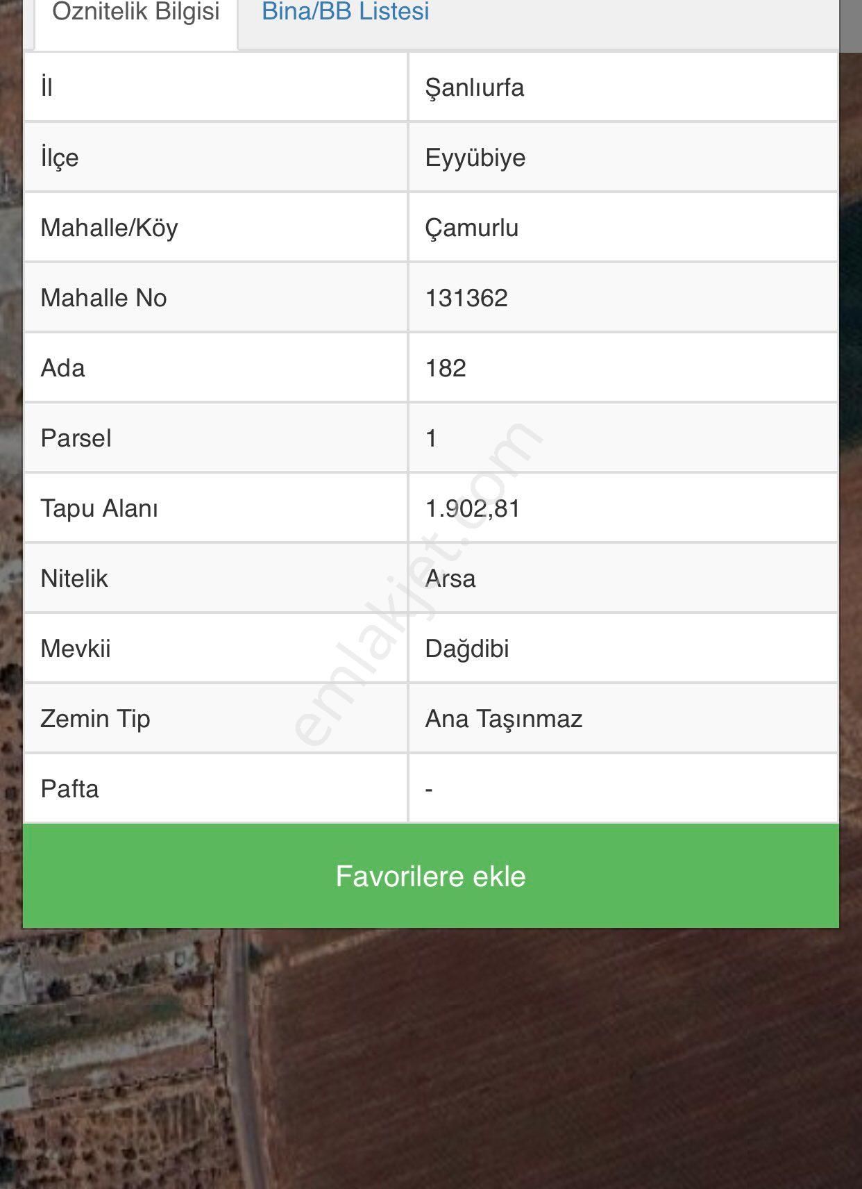 Kılıç Emlak’tan Eyübiyye Çamurlu Mahallesin’de İmarlı Satılık Arsa - Görsel 3