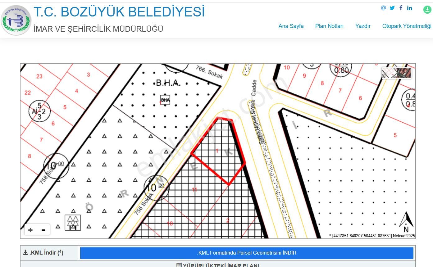 Trenday Emlak'tan Ticari Konut İmarlı Arsa