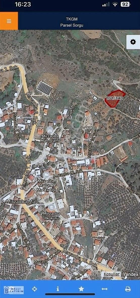 Ballı'dan Köyiçi İmarlı Çift Kadastro Yoluna Cephe Satılık Arsa - Görsel 7