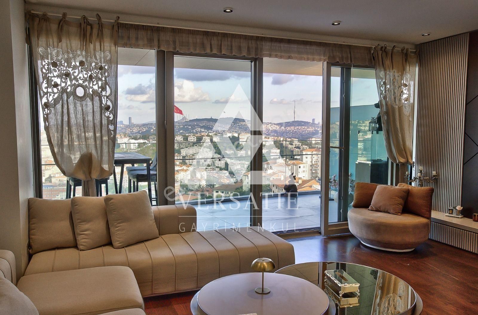 Zorlu Center Kiralık Teraslı Boğaz Manzaralı 165m2 Eşyalı 1+1 - Görsel 5