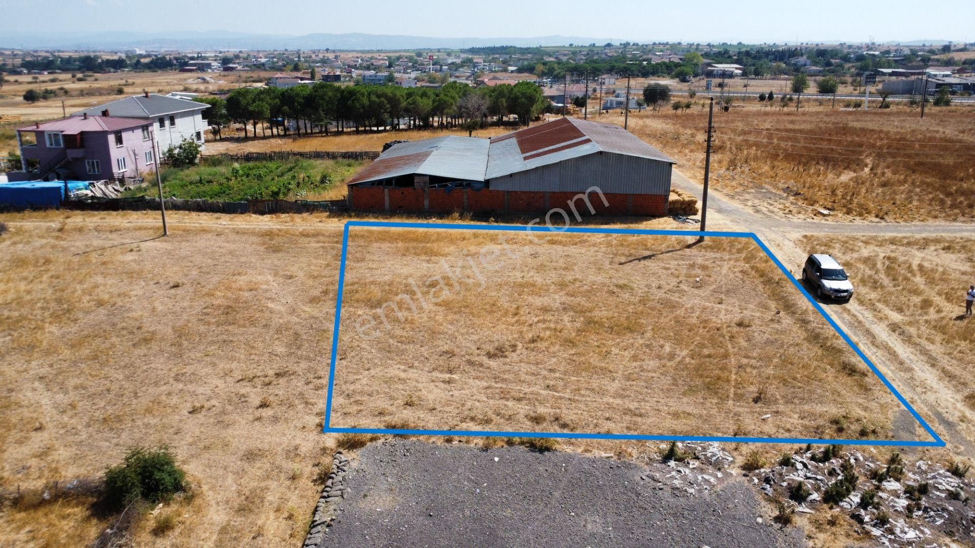 Biga Balıklıçeşme'de 678 M2 Sanayi Ve Konut İmarlı Köşe Arsa - Görsel 3