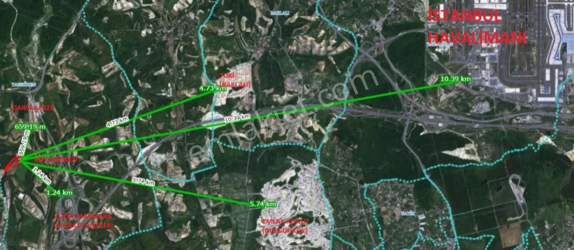 Arnavutköy Yassıören'de Yatırımlık Tarladan Hisse - Görsel 10