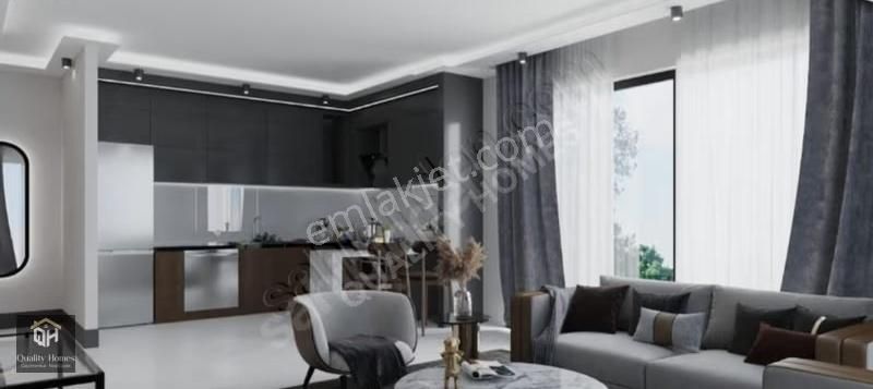 Satılık 2+1 Daire Lara Plajı Yakın Havuzlu Güvenlikli Sitede - Görsel 2