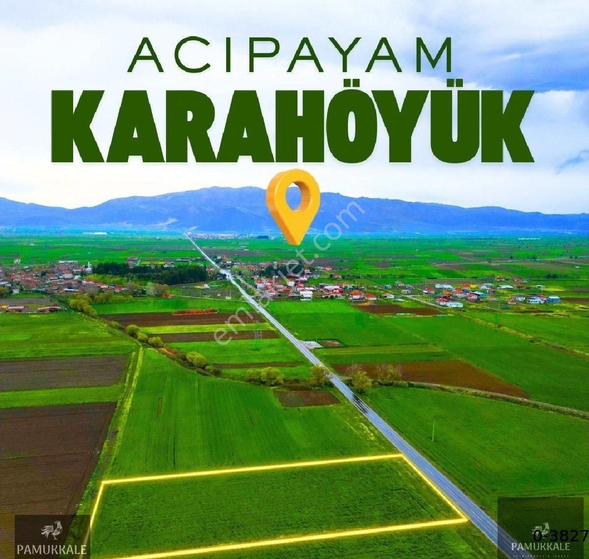 Acıpayam Da Asfalta Sıfır Fırsat Tarla