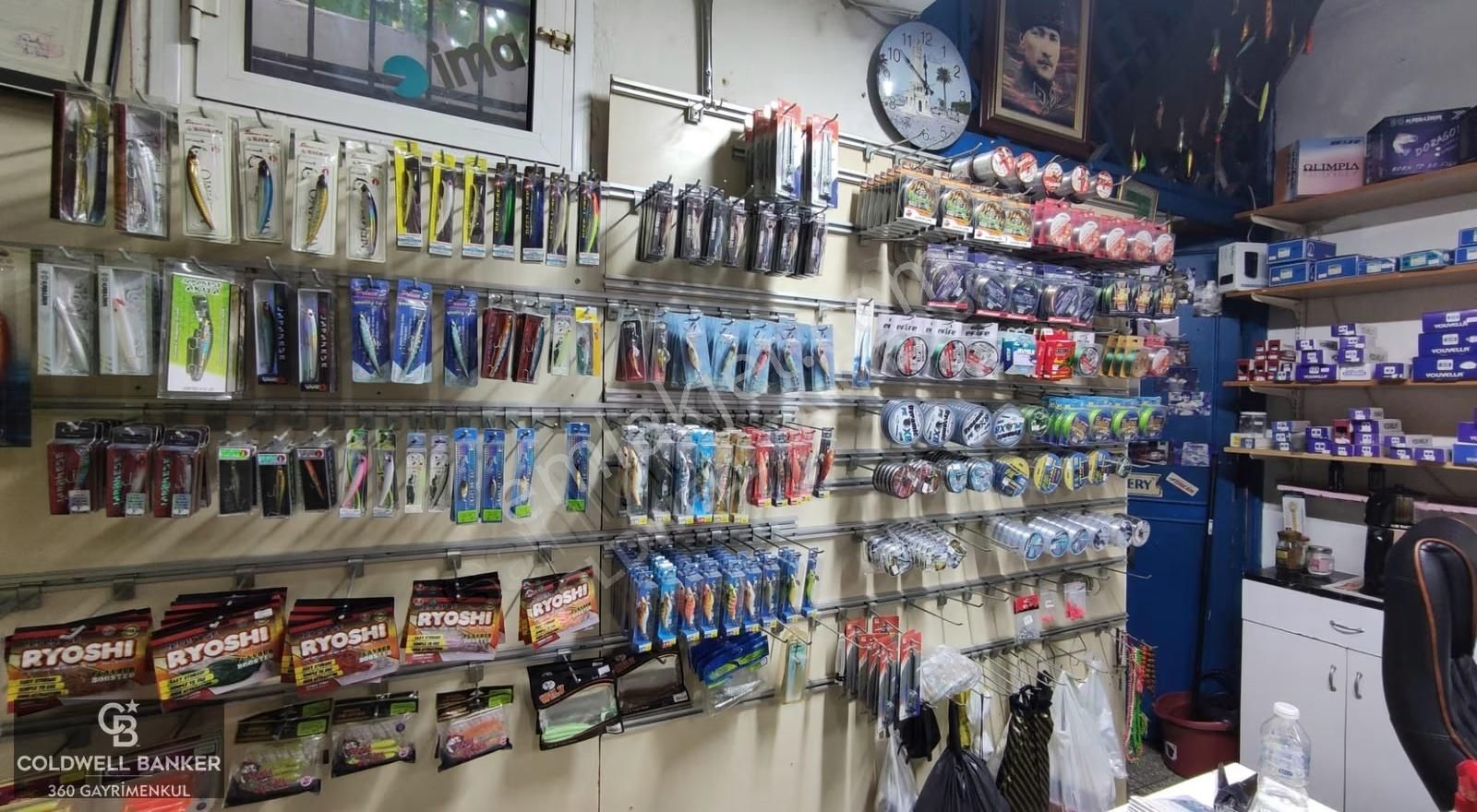 Karşıyaka İskele Karşısı Devren Kiralık Balık Av Malzeme Dükkanı - Görsel 8