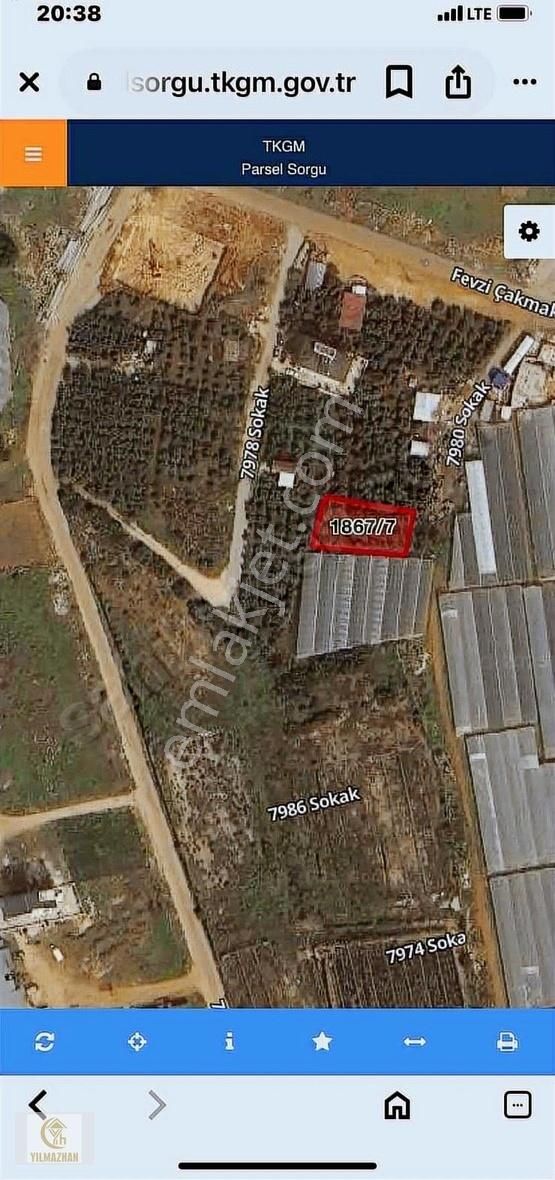 Varsak Altayakta 550 Metre Ticari Arsa Satılıktır