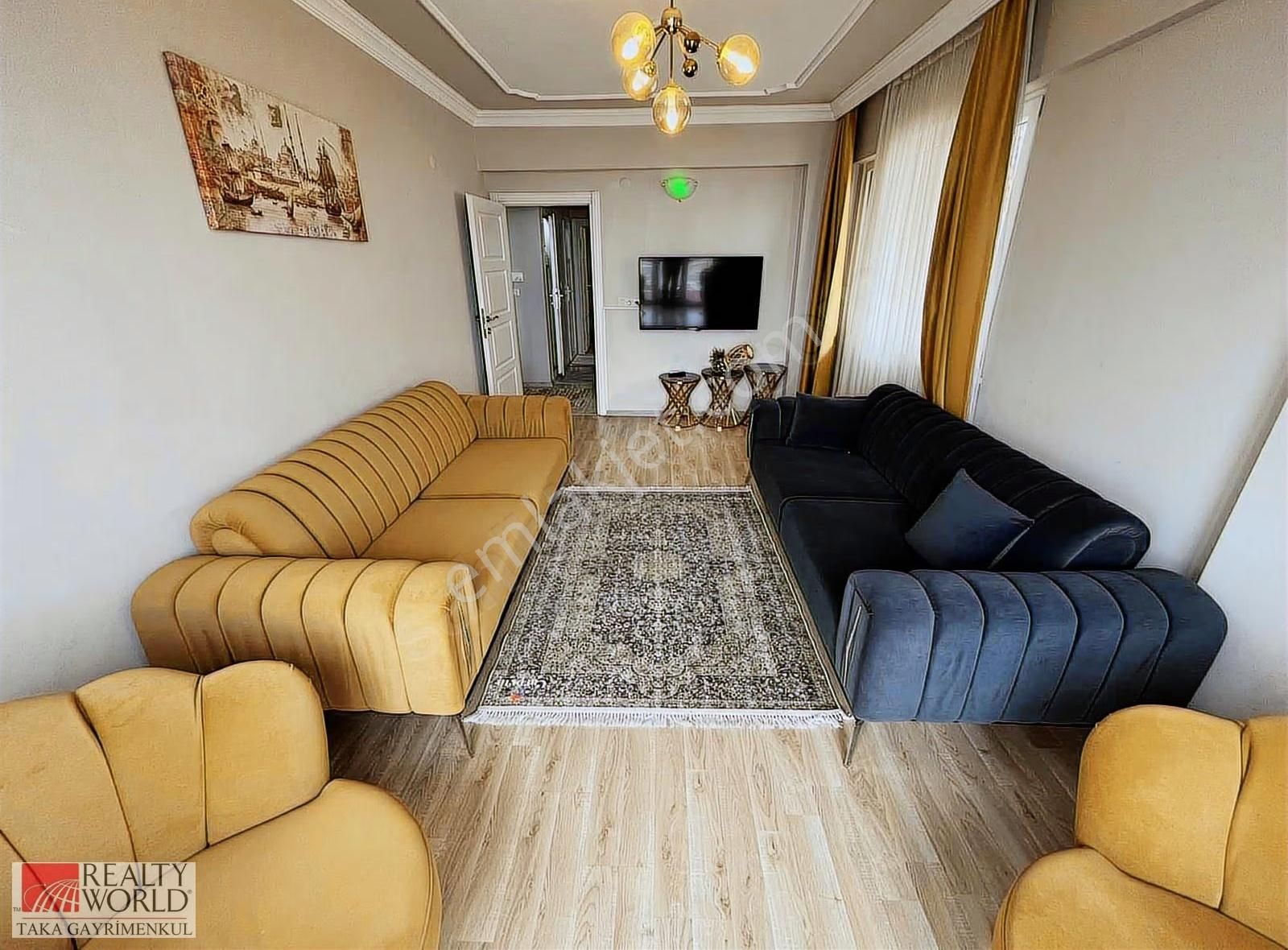 Pelitlide Ful Deniz Manzaralı, Eşyalı, Klimalı Kiralık Daire - Görsel 6