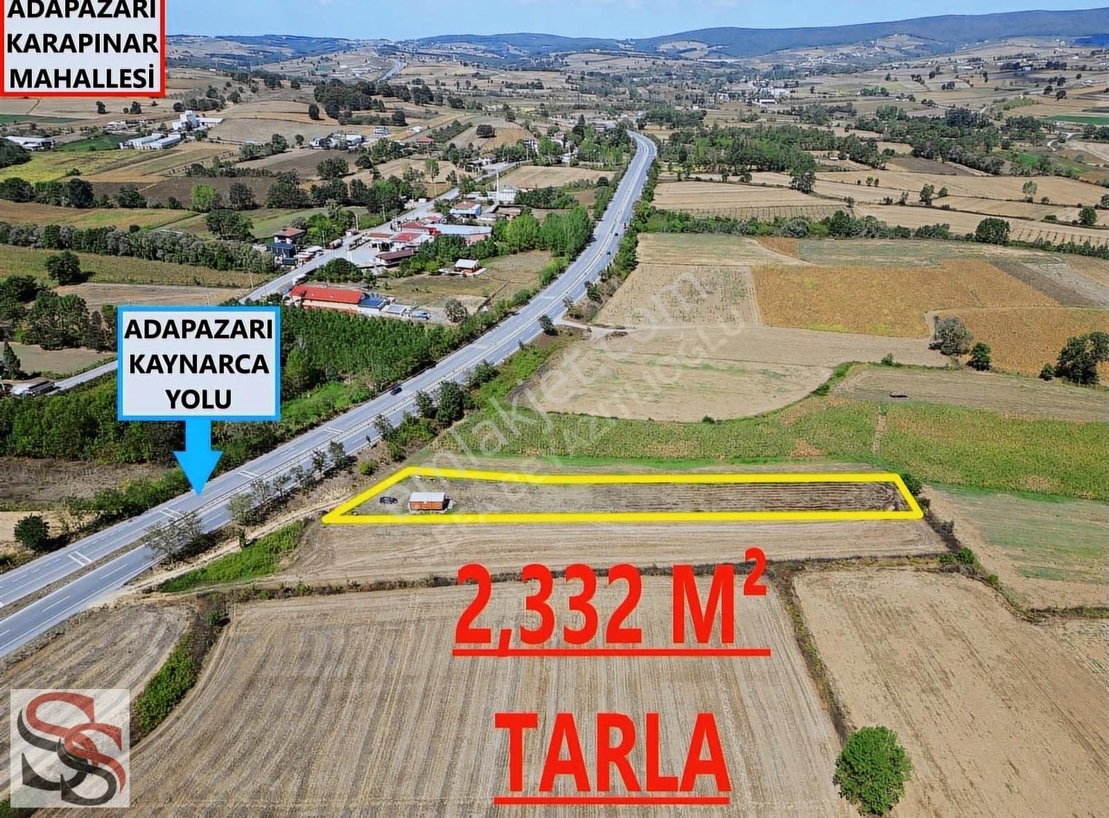 Adapazarı Karadere Mah. Yatırımlık Süper Konumda 2,332 M² Tarla - Görsel 13