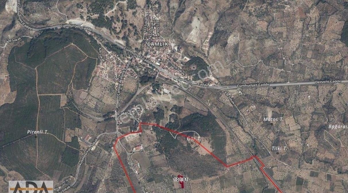 Selçuk Burgaz Da Satılık Hisseli Tarla, İncir Bahçesi