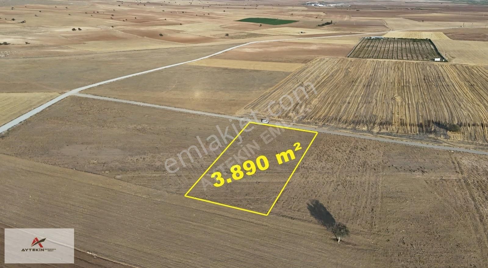 Meram / Hatunsaray Mahallesinde 3.890 M² Müstakil Tapulu Tarla - Görsel 5