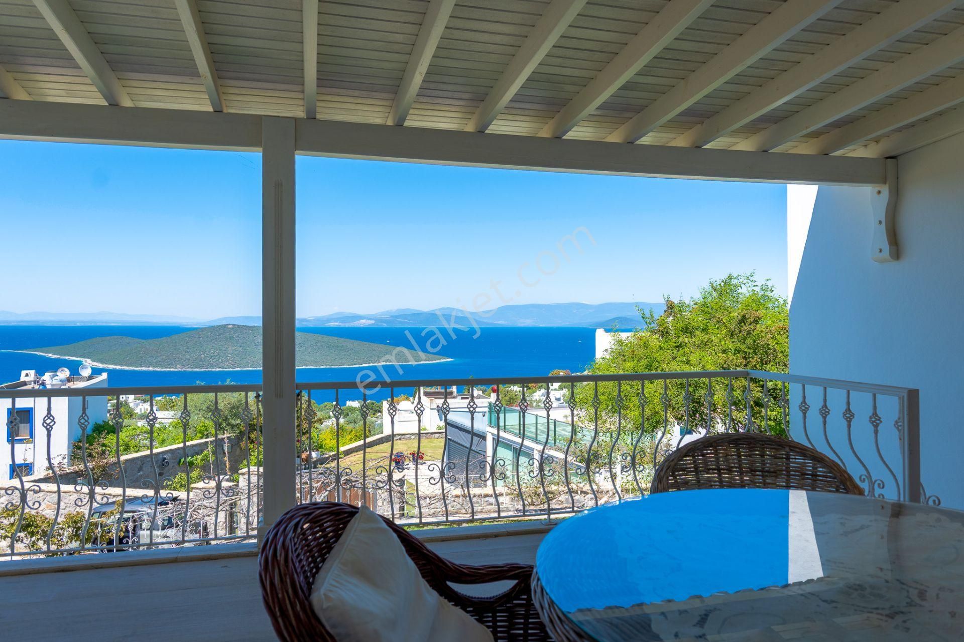 2 Plajlı, Deniz Manzaralı Müstakil Villa - Görsel 8