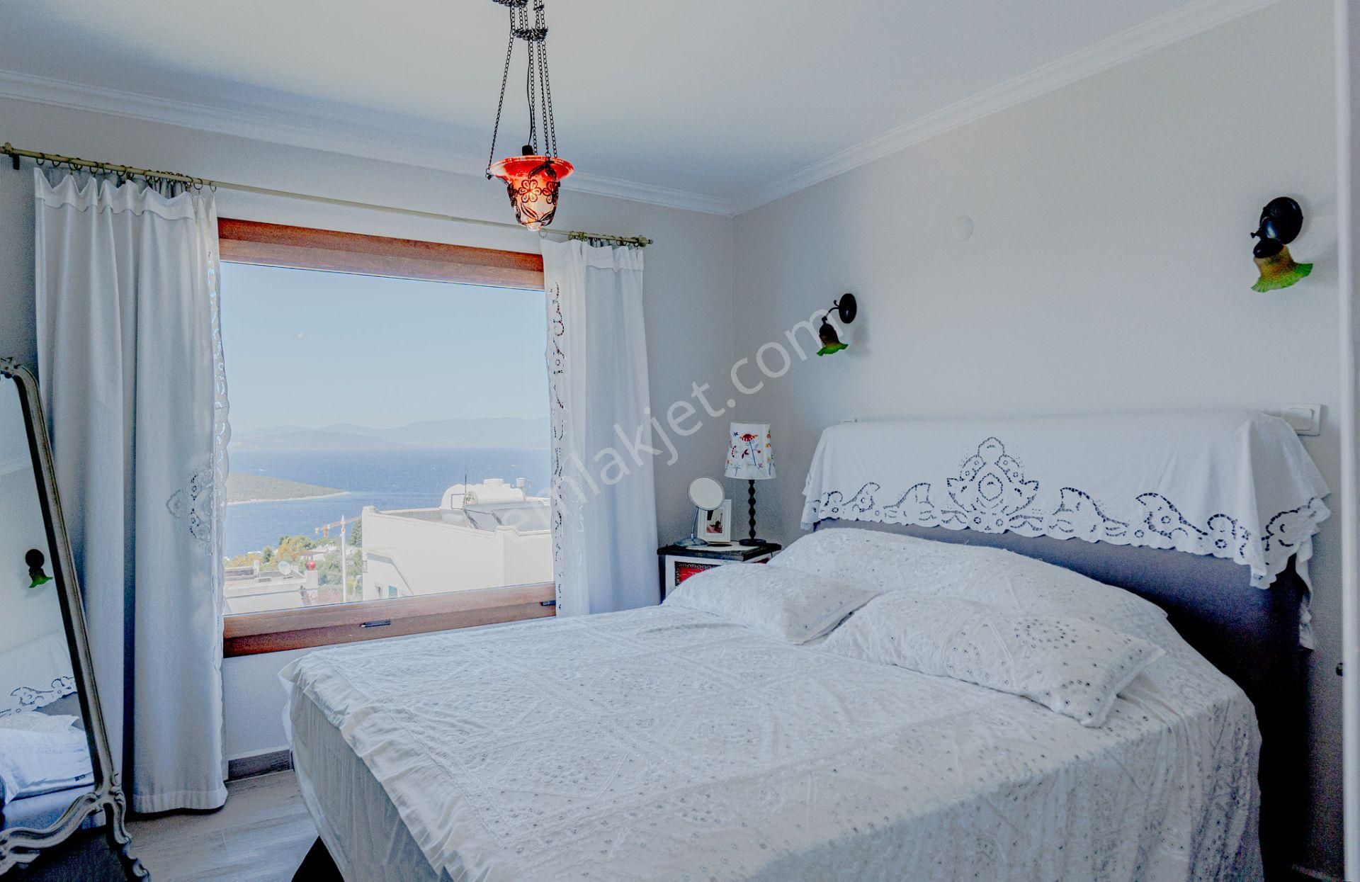 2 Plajlı, Deniz Manzaralı Müstakil Villa - Görsel 21