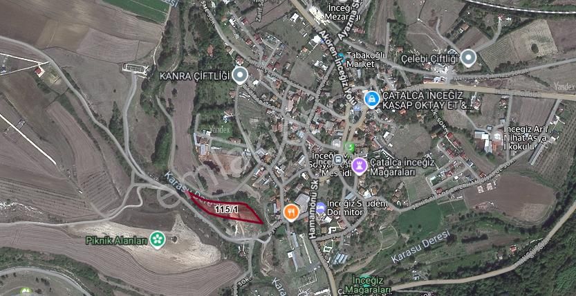 Çatalca İnceğiz De Hakanlar İnşaattan Satılık Arsa - Görsel 9