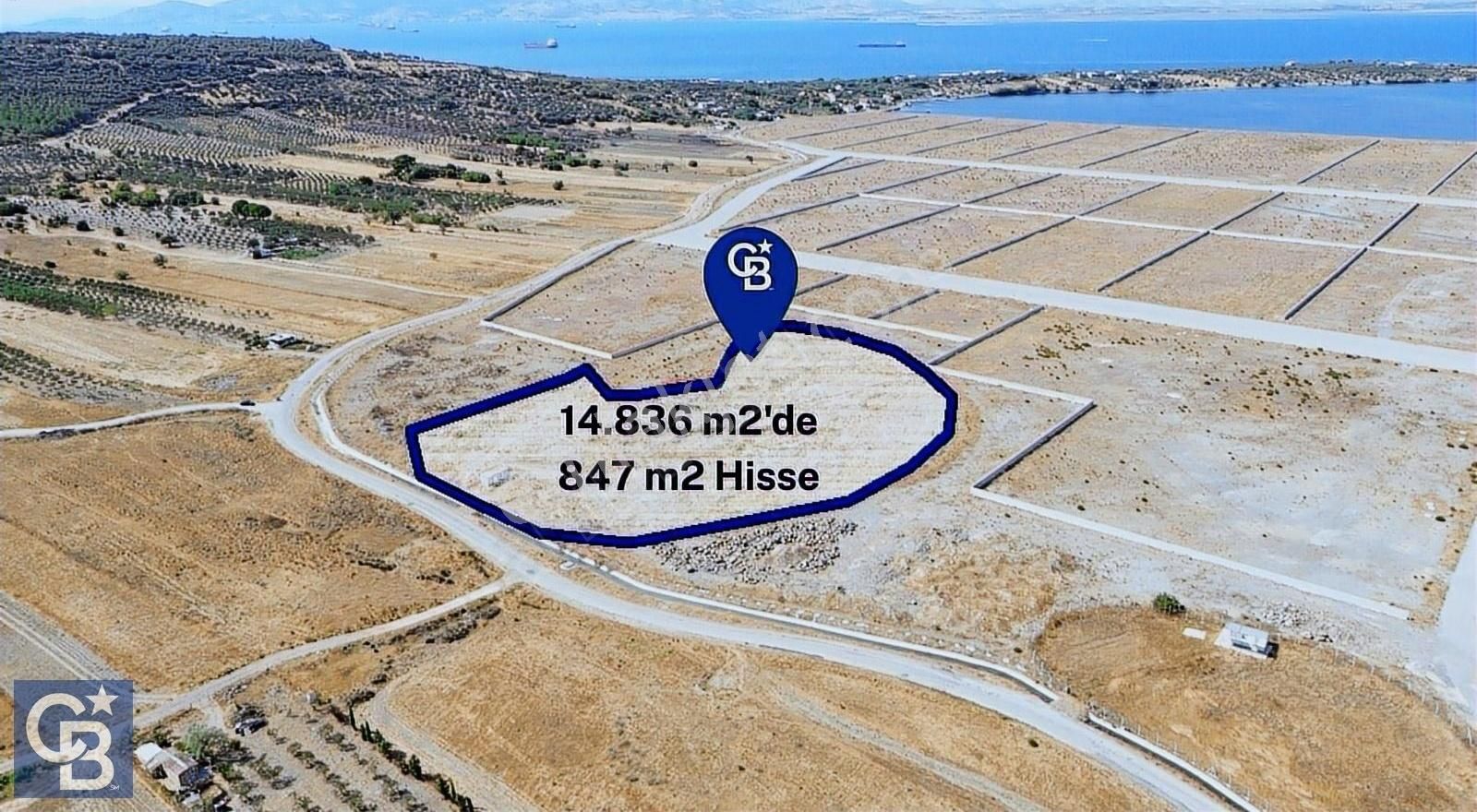 Çaltılıdere Yatek İçinde 0,40 Sanayi İmarlı 847 M2 Satılık Hisse - Görsel 13