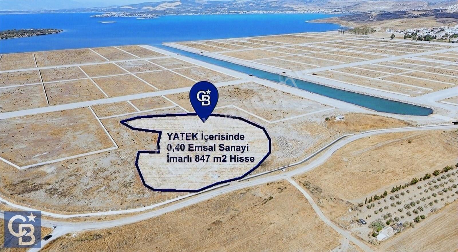 Çaltılıdere Yatek İçinde 0,40 Sanayi İmarlı 847 M2 Satılık Hisse - Görsel 7
