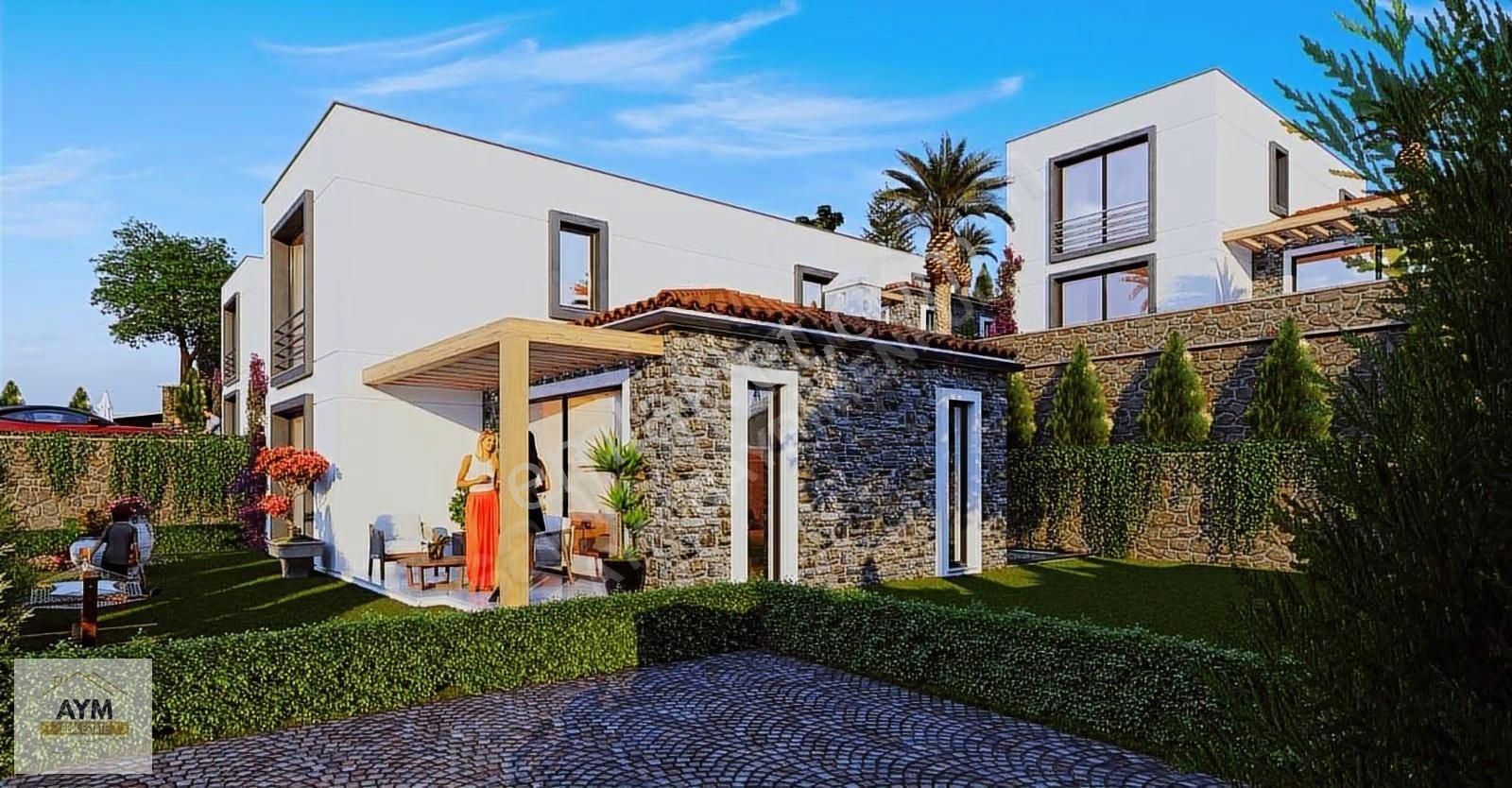 Bodrum Yalıçiftlik,te Satılık Projeli Ruhsatı Alınmış Arsa - Görsel 8