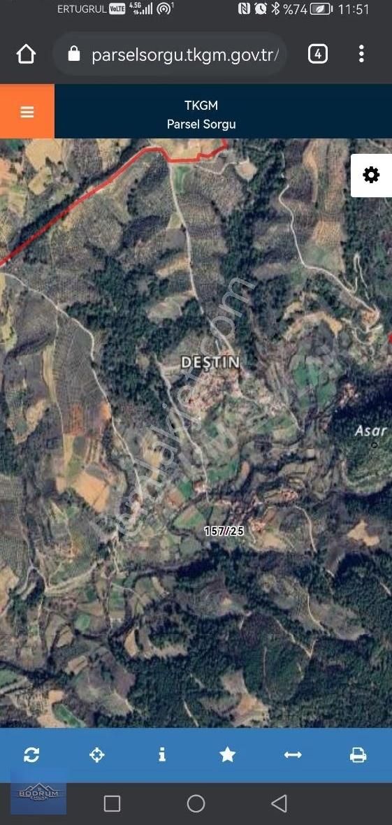 Muğla Yatağan Destin 220m2 Köyiçi Arazi - Görsel 4