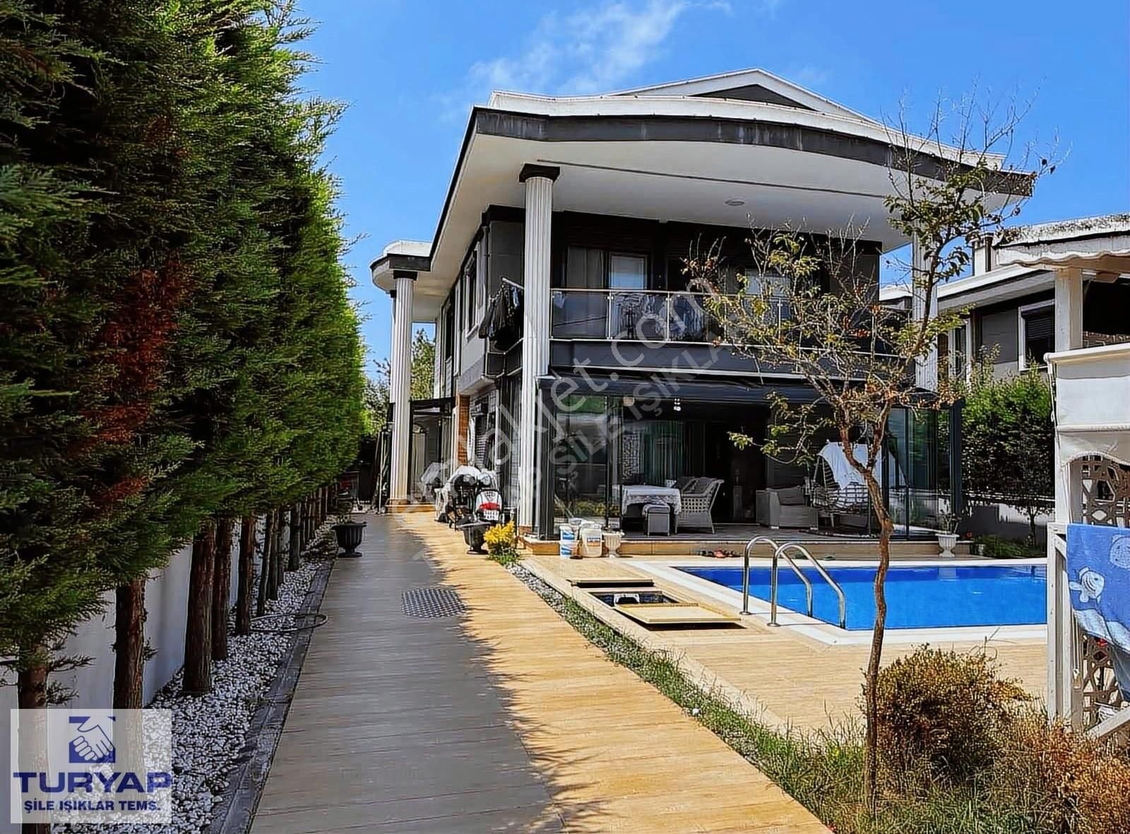 Şile Kumbaba'da Kiralık Havuzlu Müstakil 5+1 Eşyalı Lüks Villa - Görsel 9