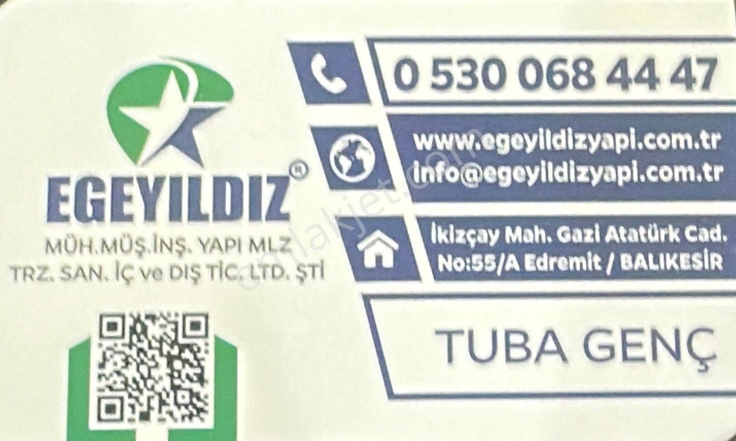 << Egeyıldız >> Güre Satılık Zeytinlik 4.317m2
