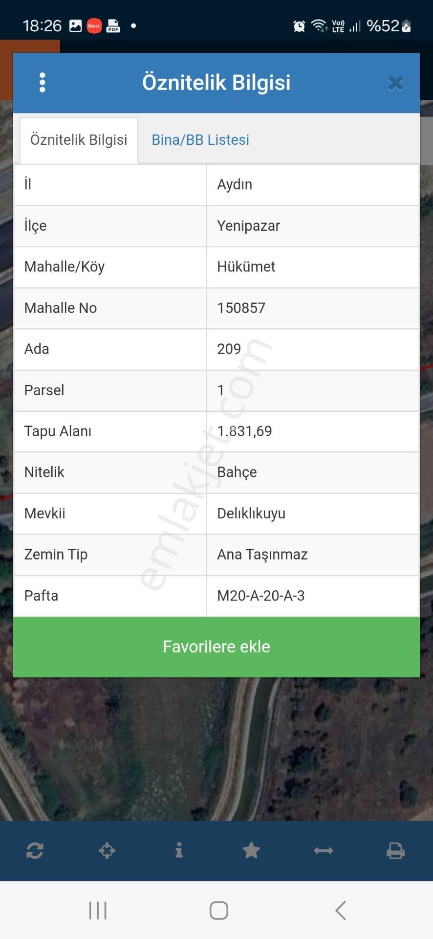 Aydın Nazilli Yöntem Emlaktan Yenipazar Hükümet Mahallesinde Satılık Hobi Bahçesi - Görsel 3
