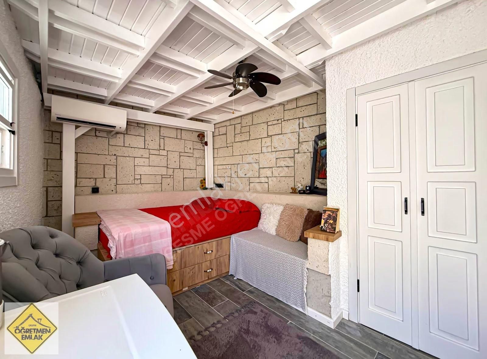 Çeşme Merkez Çeşmeye Hakim Muhteşem Konumda Tam Müstakil Villa - Görsel 7