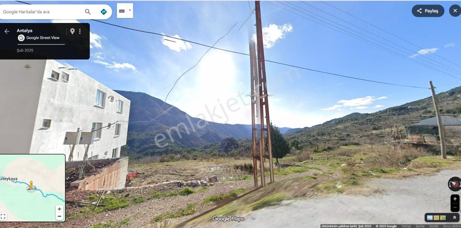 Elektrik & Su Hazır – Manavgat Güneykaya’da Ev Yapmaya Uygun Arazi - Görsel 3