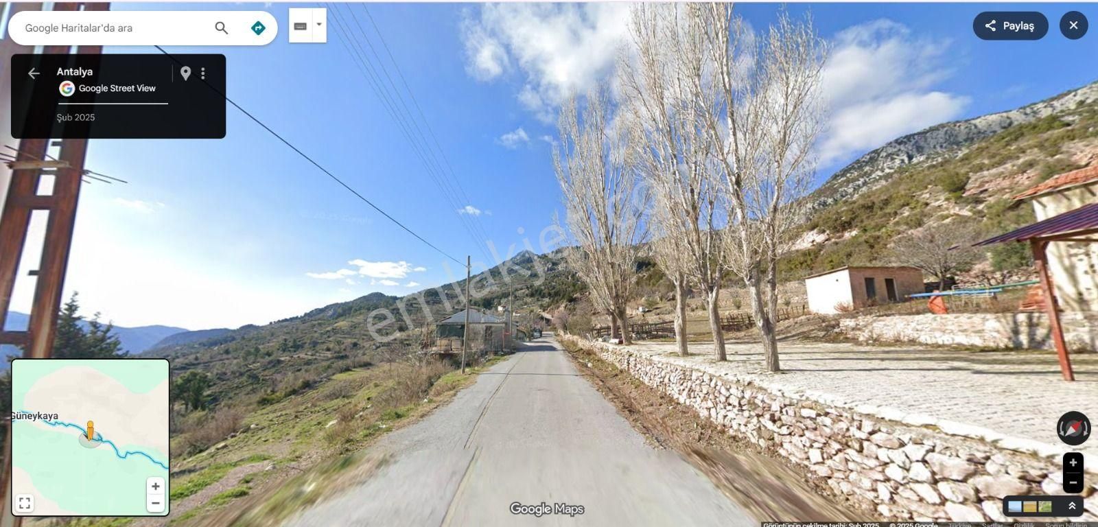 Elektrik & Su Hazır – Manavgat Güneykaya’da Ev Yapmaya Uygun Arazi - Görsel 2