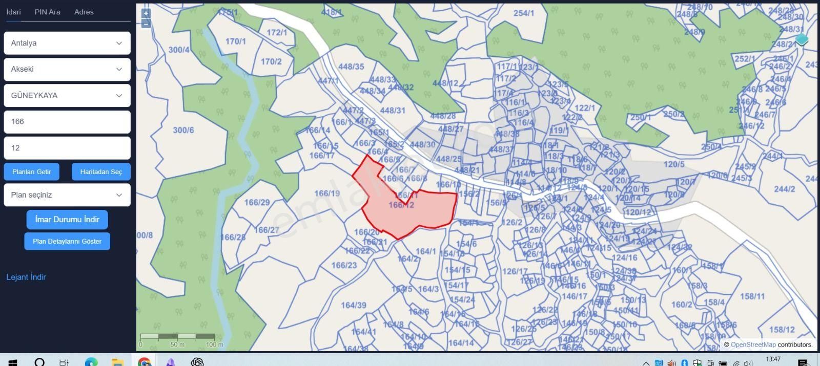Elektrik & Su Hazır – Manavgat Güneykaya’da Ev Yapmaya Uygun Arazi - Görsel 8