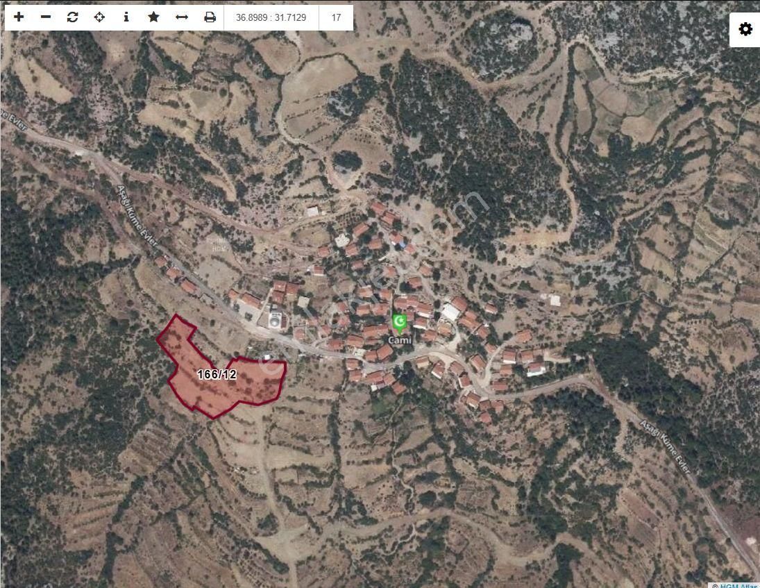 Elektrik & Su Hazır – Manavgat Güneykaya’da Ev Yapmaya Uygun Arazi - Görsel 9