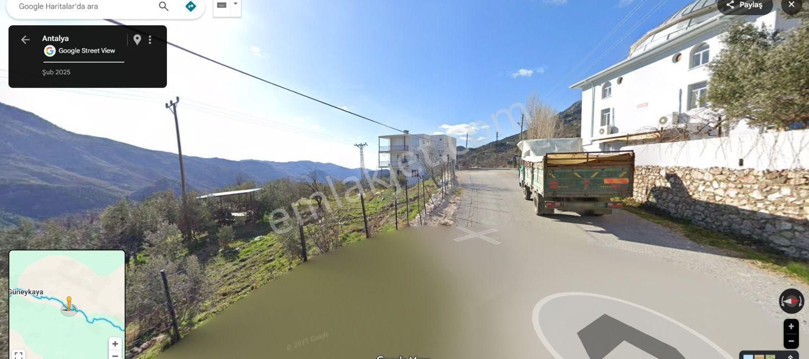 Elektrik & Su Hazır – Manavgat Güneykaya’da Ev Yapmaya Uygun Arazi - Görsel 5